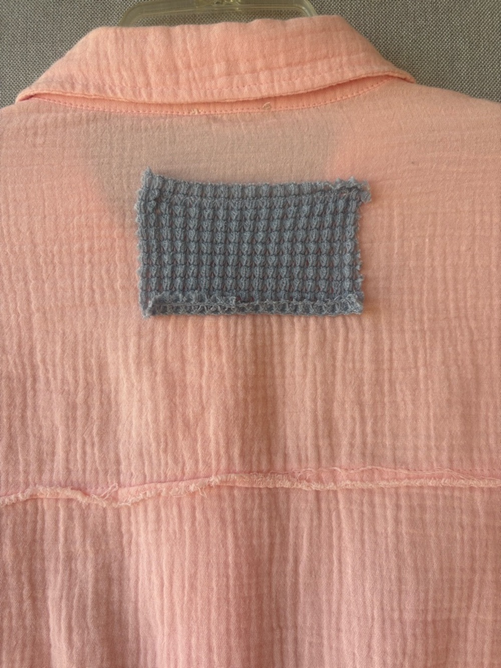 POL Pink Lightweight Top cozy, and comfortable size small 100% cotton XOXO - Picture 7 of 7